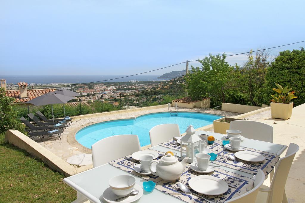 Sophies Homes Villa Panoramic Sea View And Pool Mandelieu La Napoule Bagian luar foto