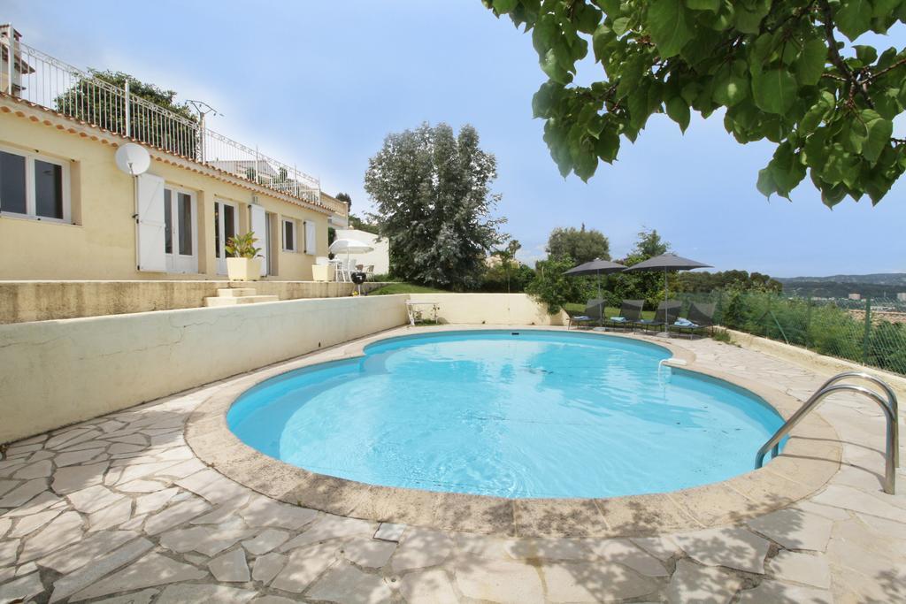 Sophies Homes Villa Panoramic Sea View And Pool Mandelieu La Napoule Bagian luar foto